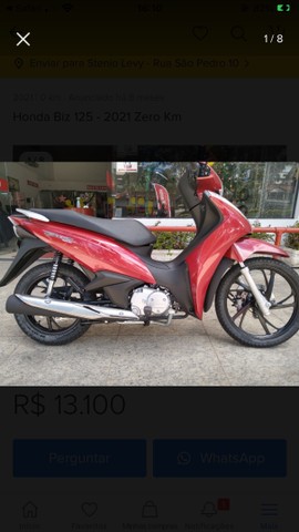 VENDE-SE BIZ 125 !