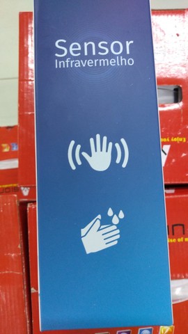 Dispenser sensor infra vermelho para alcool gel ou sabonete liquido - Foto 5