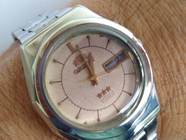 Relógio Orient automático antigo  - Foto 4