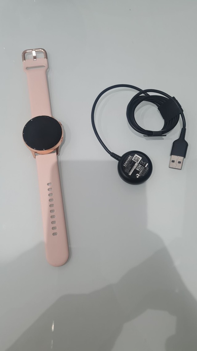Samsung Galaxy Watch Active Rose Gold 40mm Pouco uso - Foto 3