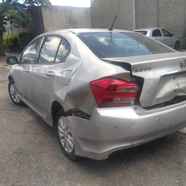 City 1.5 2013 Farol Motor Capo Porta Retrovisor Cambio Lanterna Airbag Sucata - Foto 5