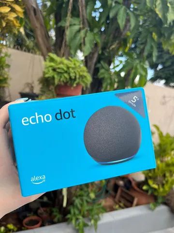 Echo dot 5ª geração nova lacrada na caixa 