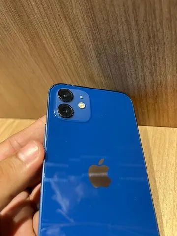 IPhone 12 - 64Gb (azul) semi novo.