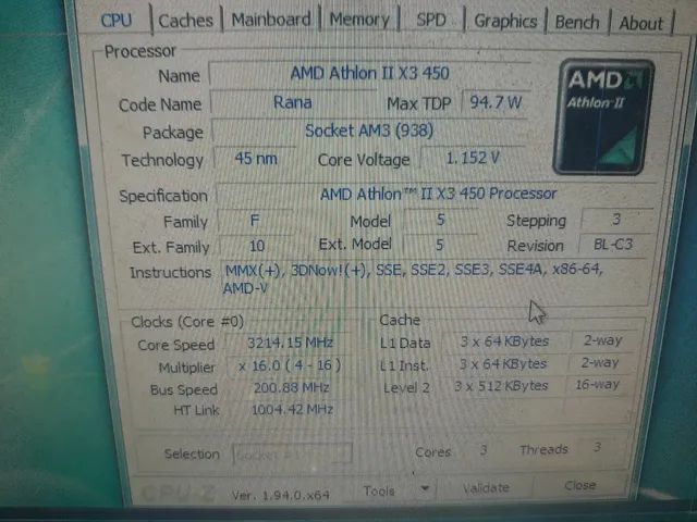 Athlon X3 450 - Foto 4