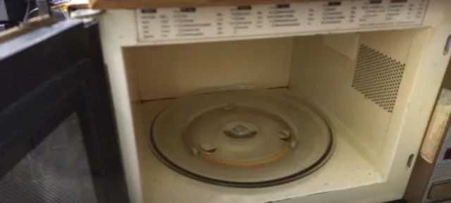 Forno de microondas Panasonic antigo funcionando  - Foto 5