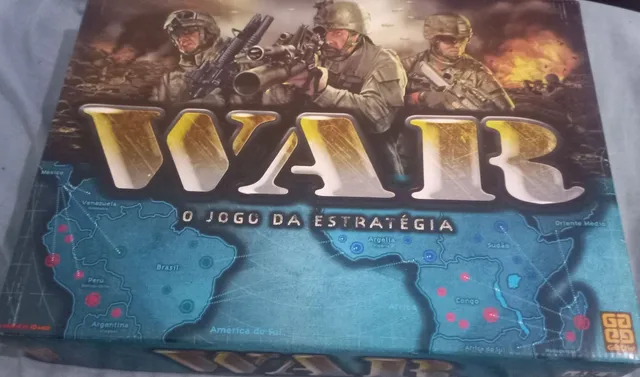 War 2 Jogo de Tabuleiro Estratégia Original Juvenil e Adulto