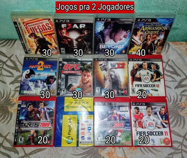 Jogos pra 2 Jogadores PS3 Aceito Pix e Cartão - Videogames - Deodoro, Rio  de Janeiro 1247114222