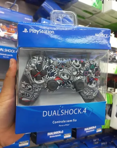 Controle Ps4 Dualshock 4 Sony Personalizado Fifa 21 Cinza PS4