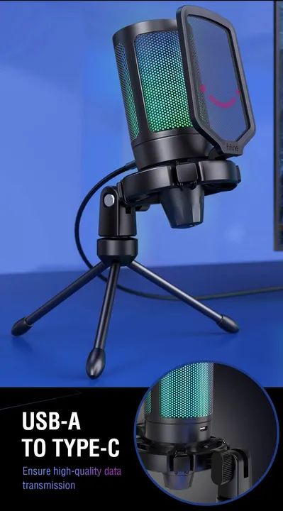 Microfone Fifine A6V Ampligame - Foto 4