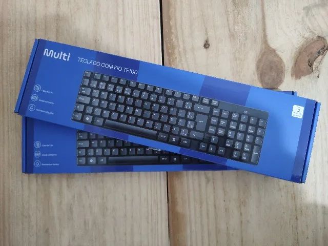 Teclado com fio MULTI TF100 NOVO LACRADO FRETE GRÁTIS PARA MACEIÓ