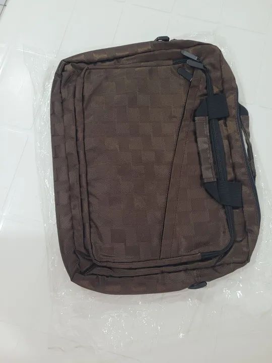 Bolsa de alça com repartições para notebook etc. - Foto 2