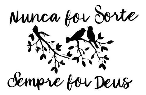 Frases em mdf aqui tem deus em cada detalhe decoração personalizado - Foto 3
