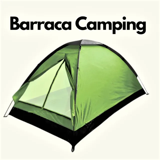 Barraca de Camping p/ 2 Pessoas Carrefour (200x100x90 cm)