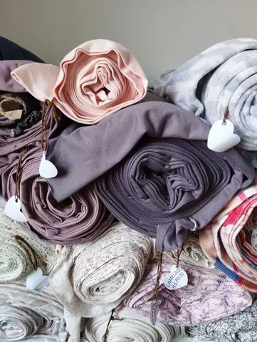 Retalho de malha, moletom peluciado, cotton, ribana, visco Lycra, etc... - Foto 6