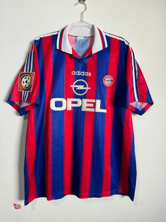 Camisa Bayern De Munique 1995-96 Klinsmann 18 Oficial