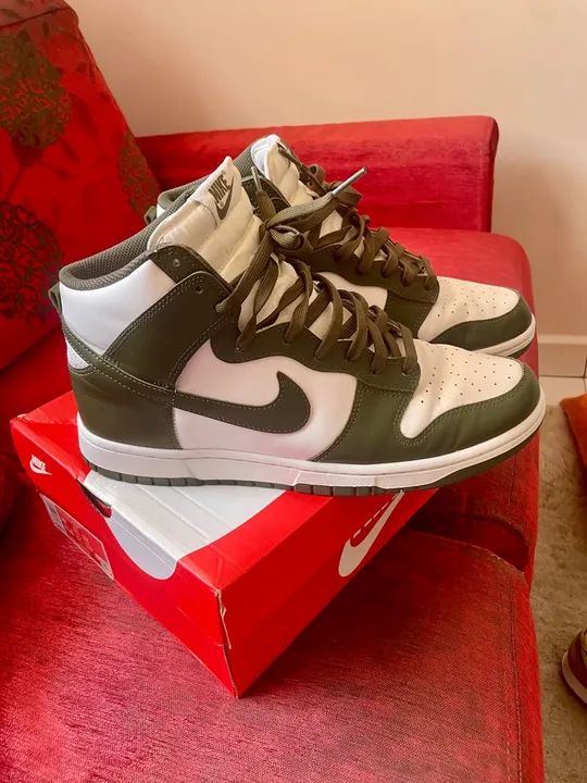 Nike Dunk High Championship Khaki - Foto 3