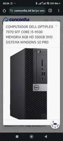 Dell 7070 i5 9500 aceito celular e grana  - Foto 3