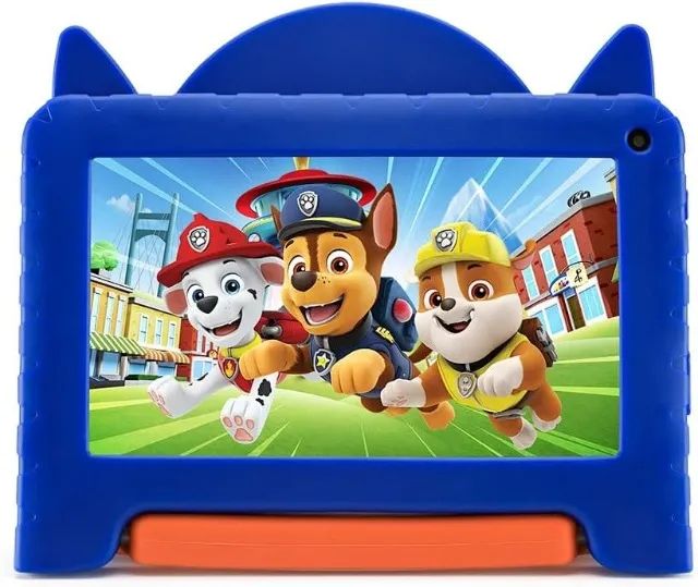 Tablet Patrulha Canina Chase com Controle Parental 4GB RAM + 64GB + Tela 7 pol + Case + Wi