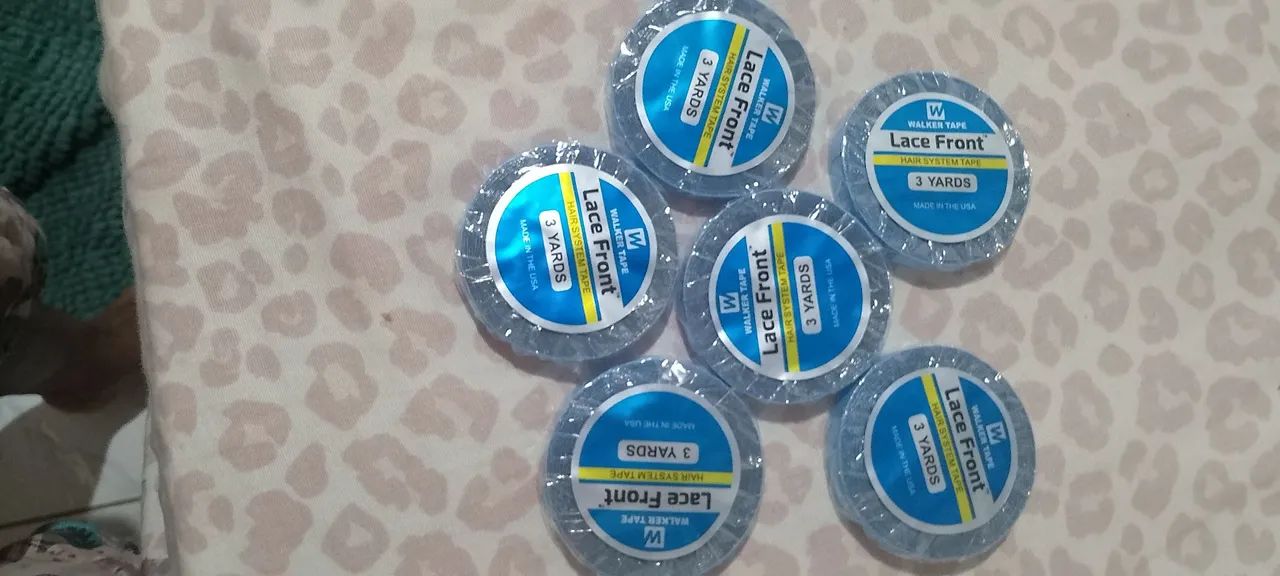 Fita adesiva para lace front . 3 metros e 1.0CM