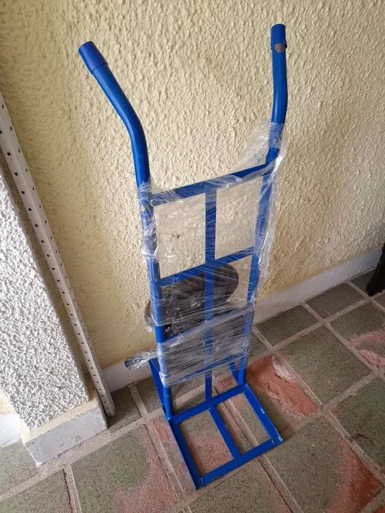 Carrinho carga 350kg, sem uso, na embalagem  - Foto 5