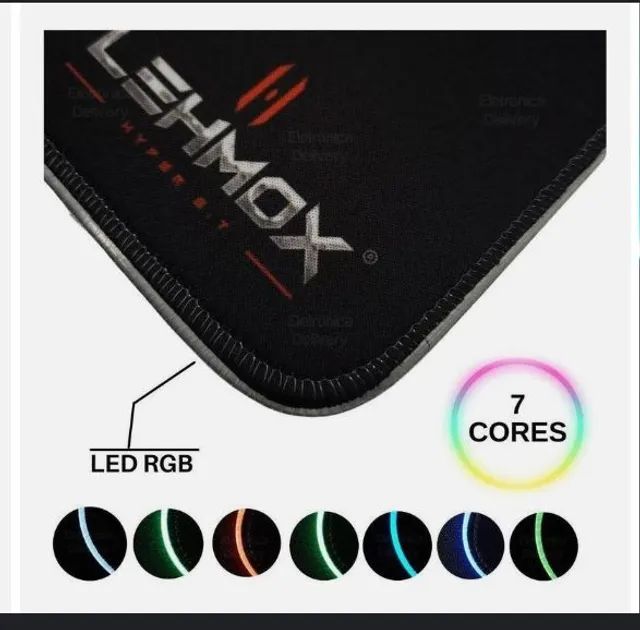 Mousepad Gamer Lehmox RGB - Foto 2