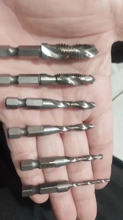 Kit brocas variadas de furaçao e desbaste - Foto 4