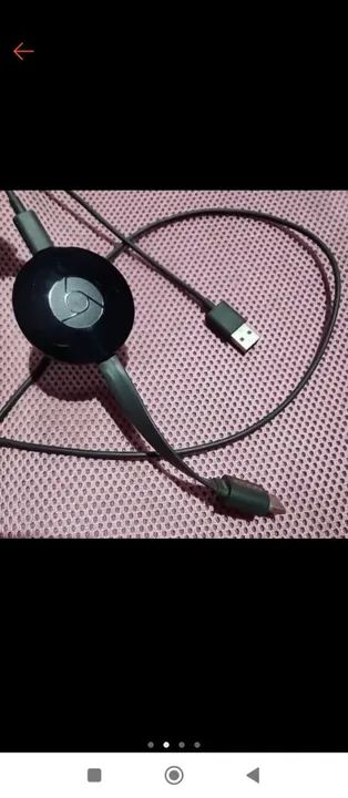Chromecast - Novo - Streaming de alta qualidade - Foto 3