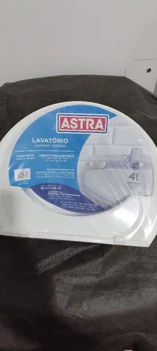 Lavatório de plástico 