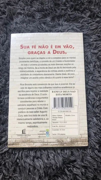 Livro Deus Não Está Morto - Foto 2