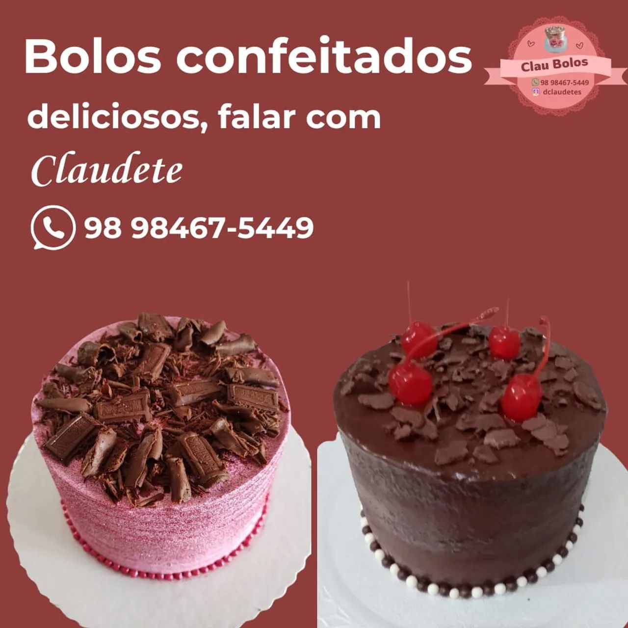 Faço deliciosos bolos confeitados e caseiros,além de cupcakes - Foto 2