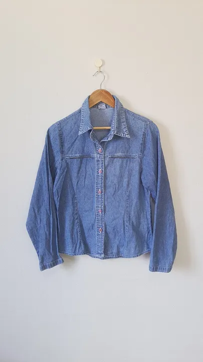 Camisa Jeans feminina 
