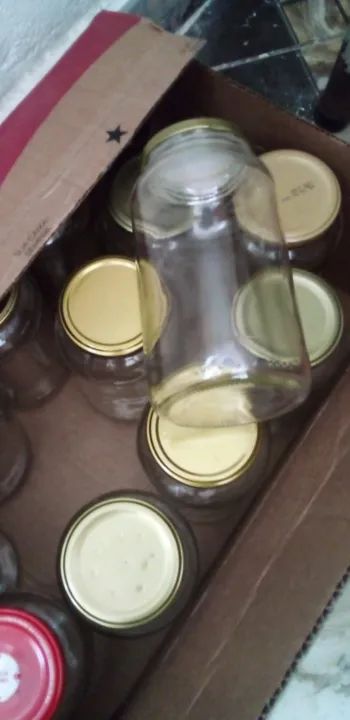 12 Potes para compostas ou artesanato