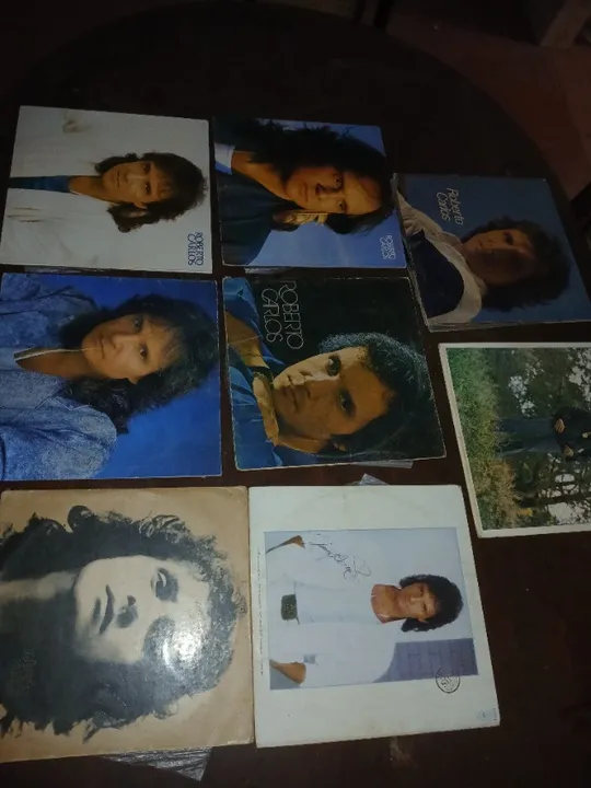 Coleção 8 discos vinil raros do Roberto Carlos