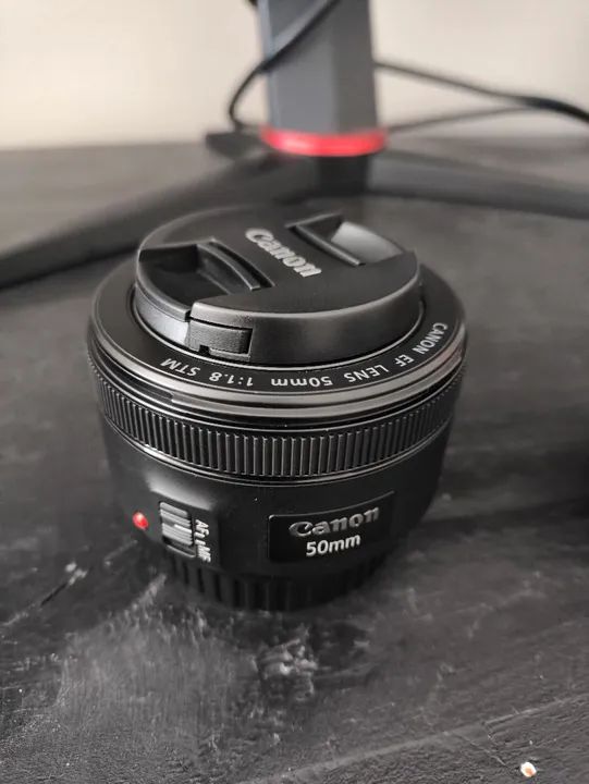 Lente Canon 50mm 1.8 STM