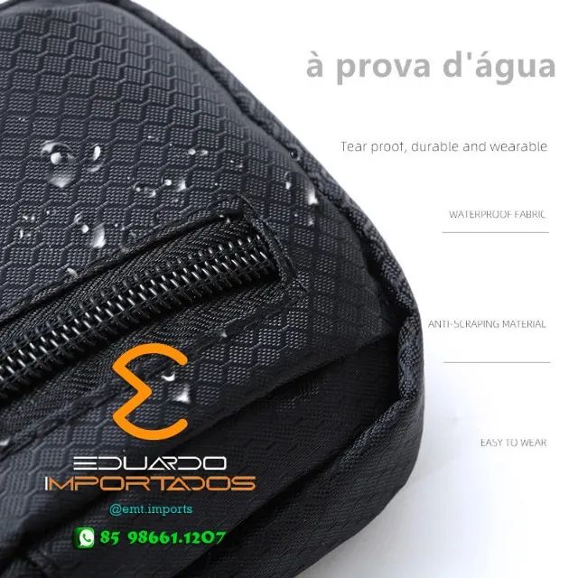 Pochete Fitness De Braço Para Celular 6.5 A 7.2 polegadas - Foto 2