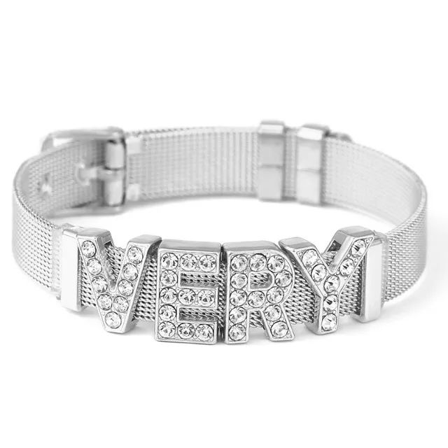 Pulseira bracelete reflexions em malha de aço  - Foto 5