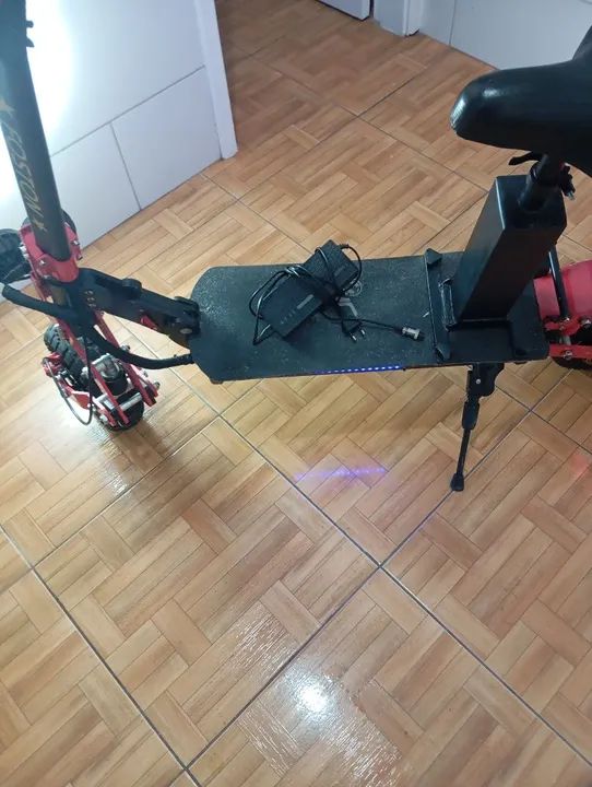 Patinete Elétrico Dobrável - semi-novo  - Foto 2