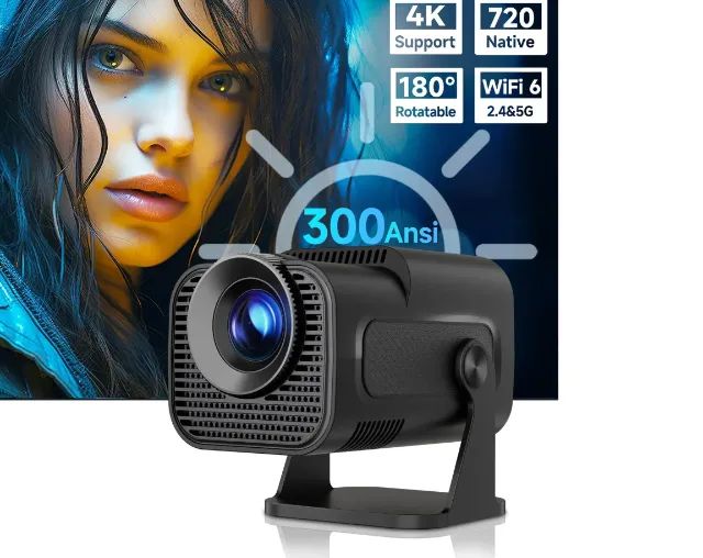 Magcubic Projetor Portátil, HY320 PRO, Android 11, 4K, Wifi6, BT5.0
