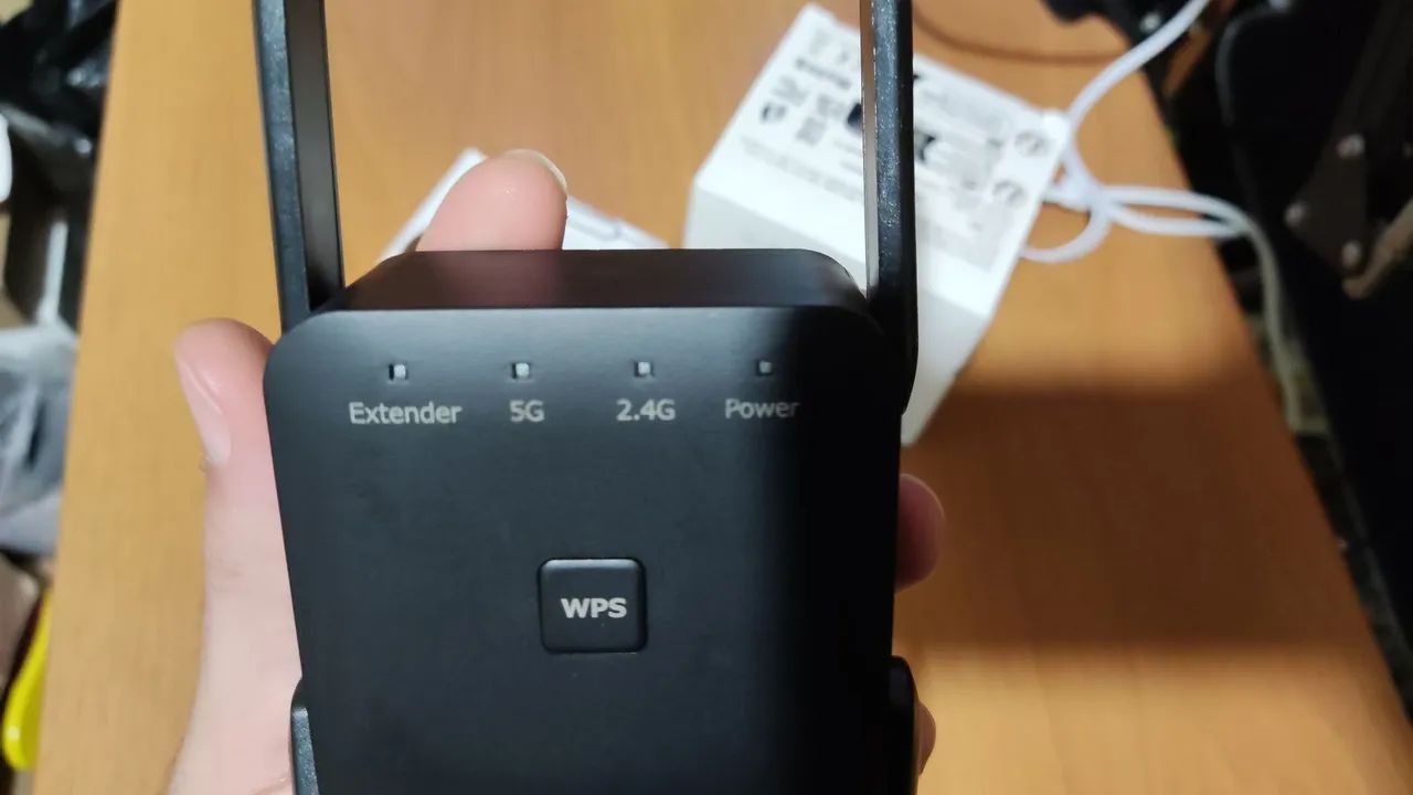 Repetidor wi-fi fácil 4 antenas configuração 2.4g e 5g - Foto 3