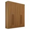 Guarda Roupa Da Vinci Casal 4 Portas 3 Gavetas D Doro - Foto 4