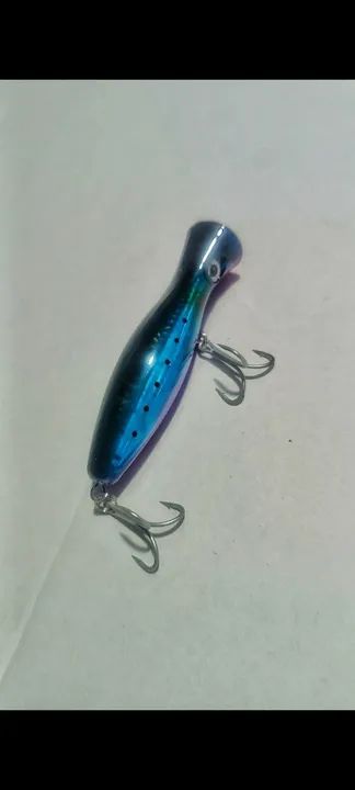 Isca artificial popeer 13cm 43g  - Foto 4