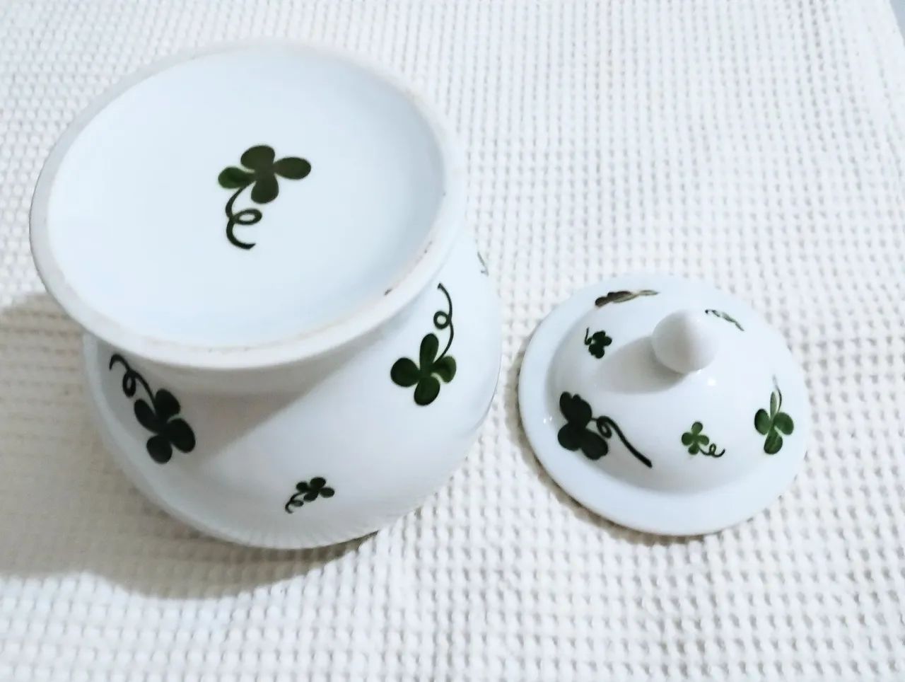 Bomboniere de porcelana Decor Trevo - Foto 6