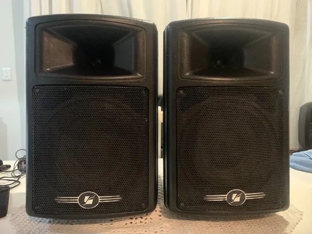 PAR Caixa Ativa/Amplificada Frahm PSA 600 12v USB com Bateria