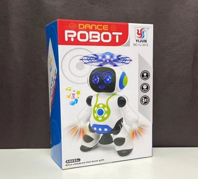 Robô Dançarino Musical - Entrego