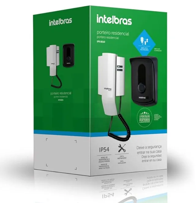 interfone para residencia intelbras