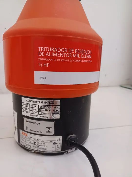 Triturador de Alimentos para Pia