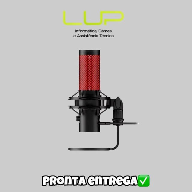 Microfone gamer Hyperx Quadcast 2 - Pronta entrega (Loja Física) - Foto 3