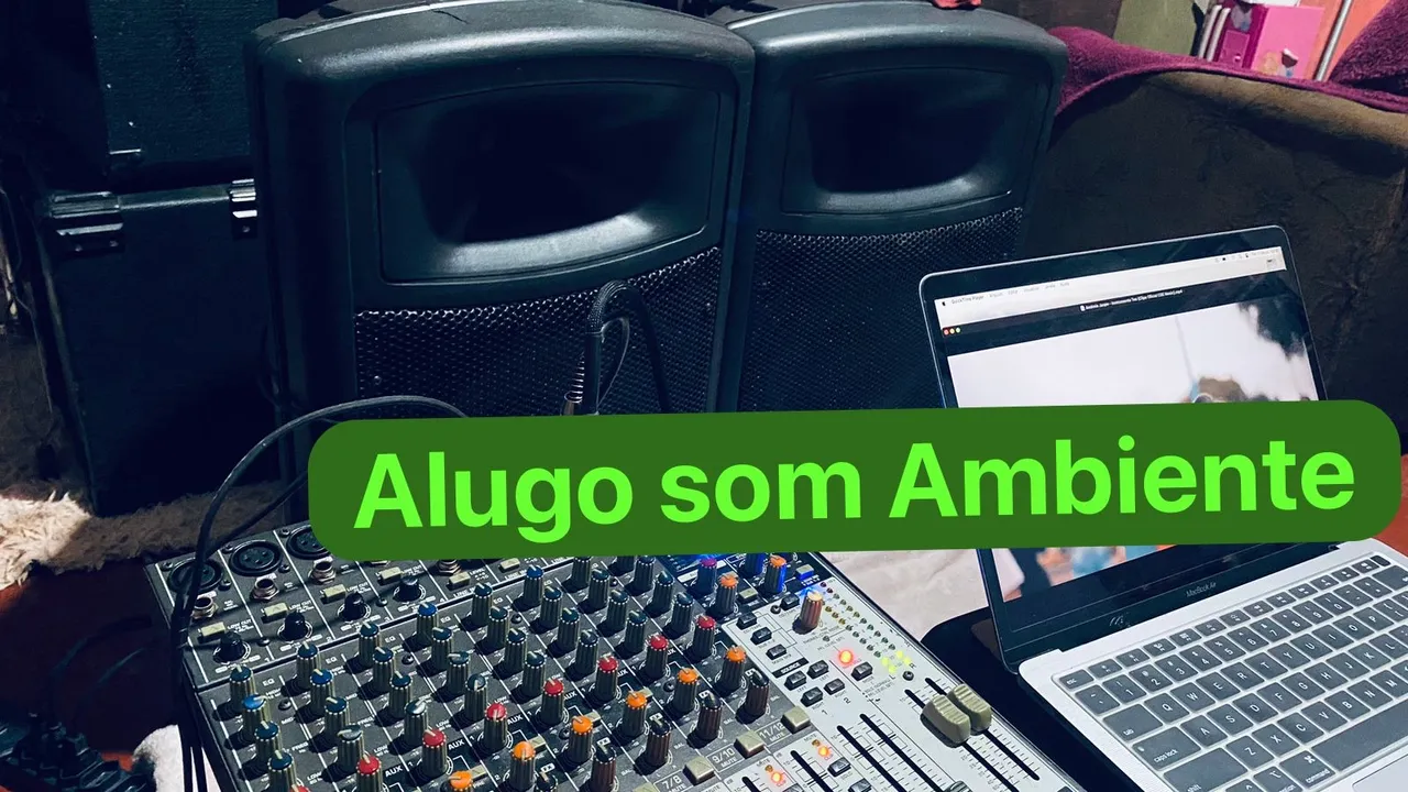 Aluguel de som ambiente