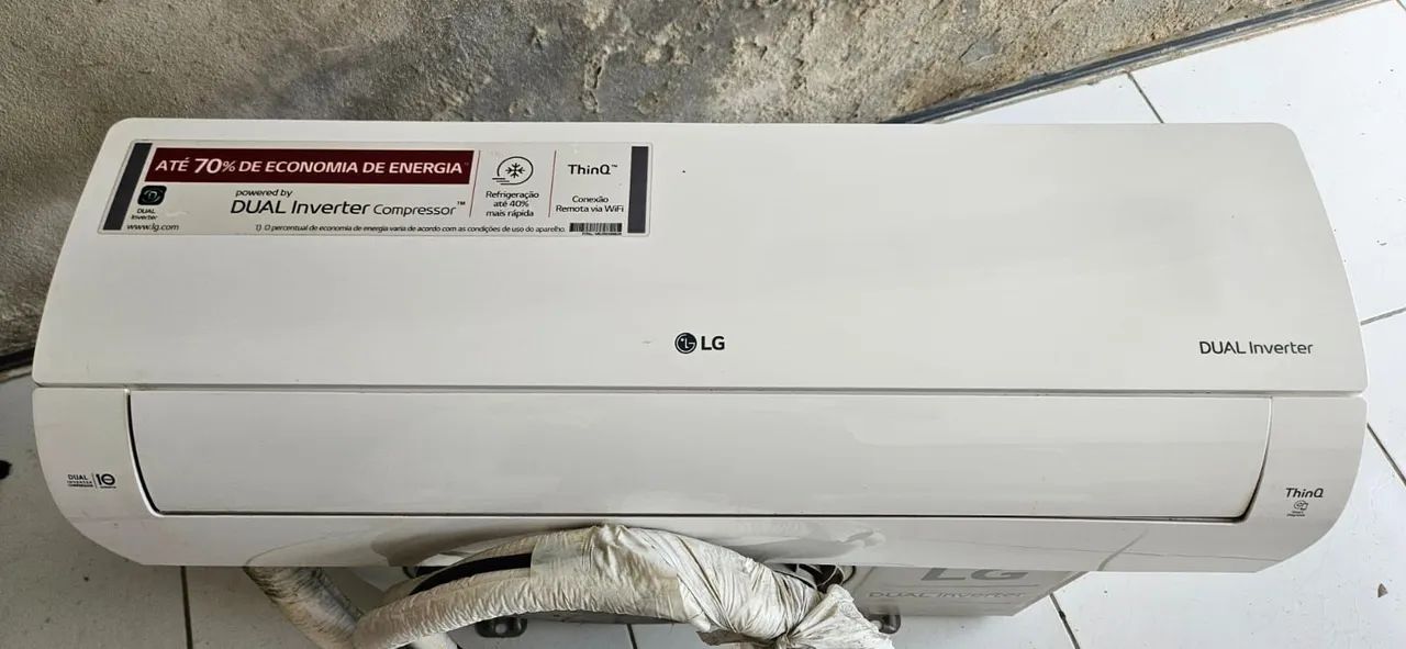 Ar Condicionado LG Dual Inverter -  Econômico e Eficiente