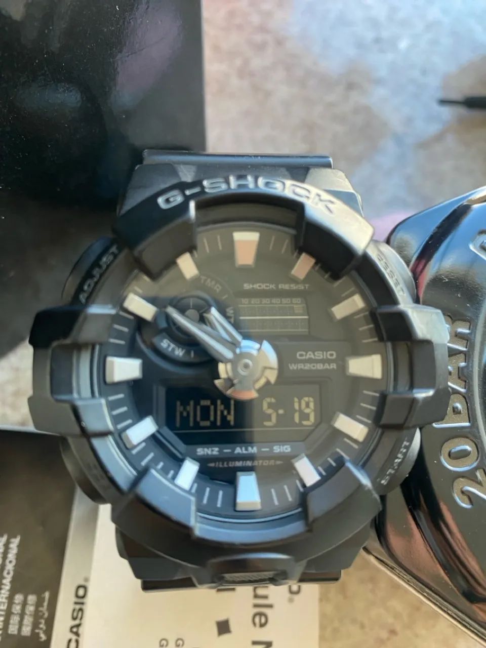 Relógio G-Shock Preto - Original - Pronta Entrega - Foto 2